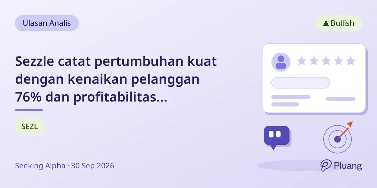 Sezzle catat pertumbuhan kuat dengan kenaikan pelanggan 76% dan profitabilitas membaik, saham naik 71% YTD tapi masih undervalued.