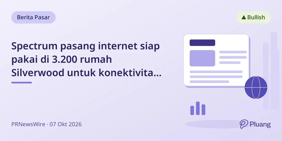 Spectrum pasang internet siap pakai di 3.200 rumah Silverwood untuk konektivitas instan saat pindah