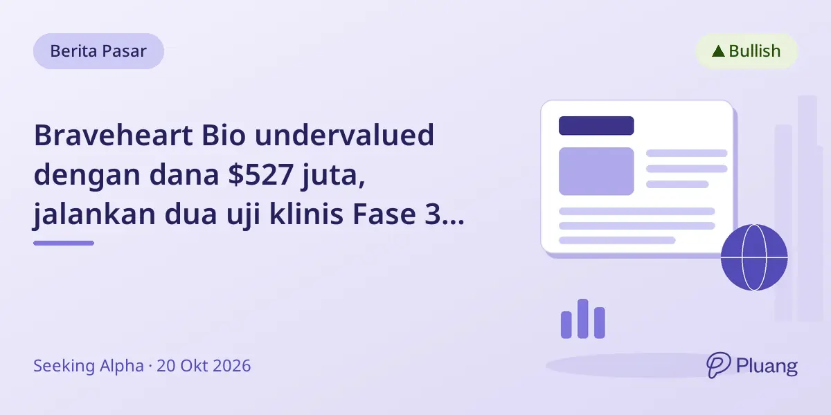 Braveheart Bio undervalued dengan dana $527 juta, jalankan dua uji klinis Fase 3 untuk pengobatan HCM.