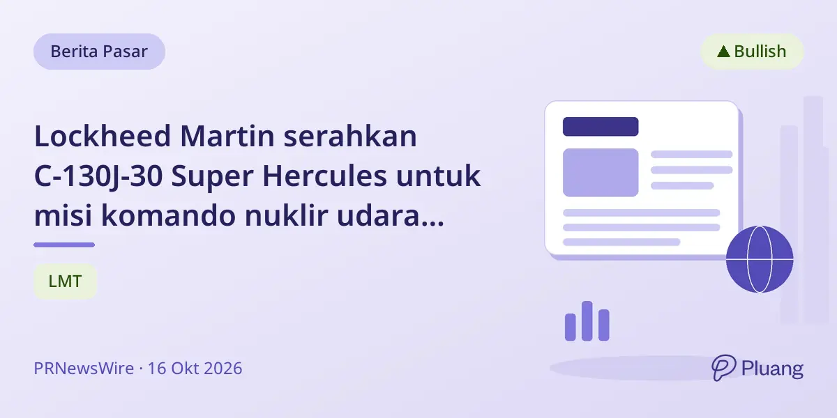 Lockheed Martin serahkan C-130J-30 Super Hercules untuk misi komando nuklir udara Angkatan Laut AS