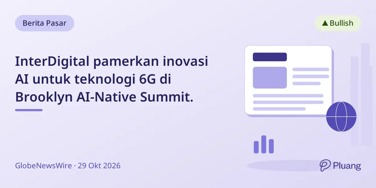 InterDigital pamerkan inovasi AI untuk teknologi 6G di Brooklyn AI-Native Summit.