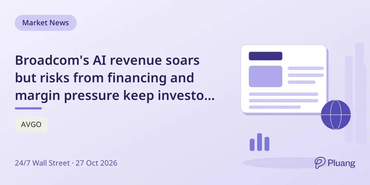 Broadcom's AI revenue soars but risks from financing and margin pressure keep investors cautious.