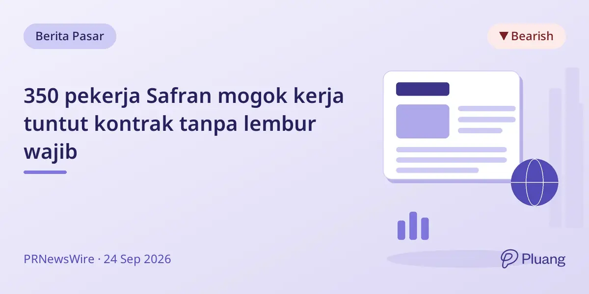 350 pekerja Safran mogok kerja tuntut kontrak tanpa lembur wajib