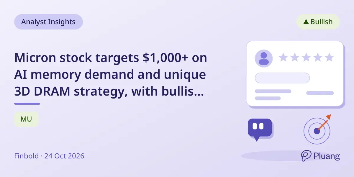 Micron stock targets $1,000+ on AI memory demand and unique 3D DRAM strategy, with bullish analyst outlook.