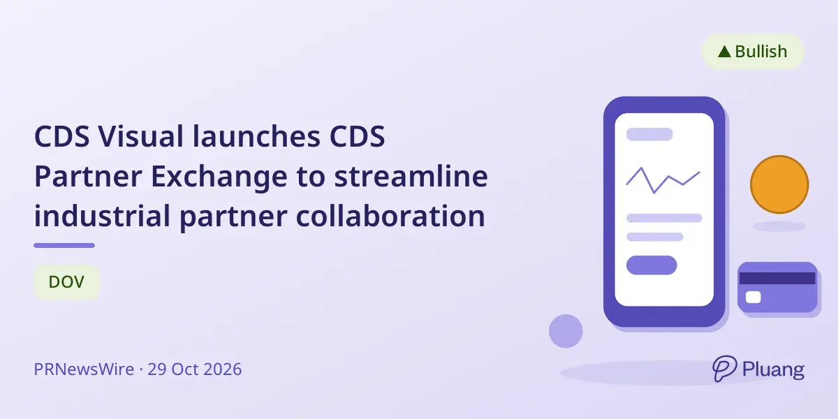 CDS Visual launches CDS Partner Exchange to streamline industrial partner collaboration