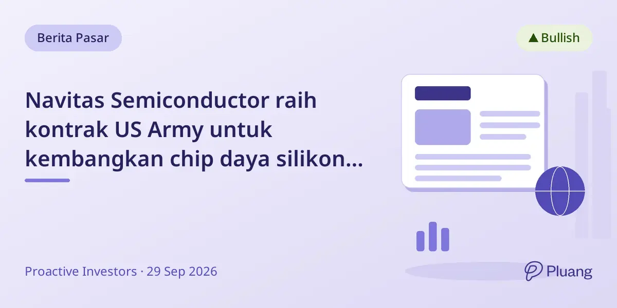 Navitas Semiconductor raih kontrak US Army untuk kembangkan chip daya silikon karbida 10 kV.