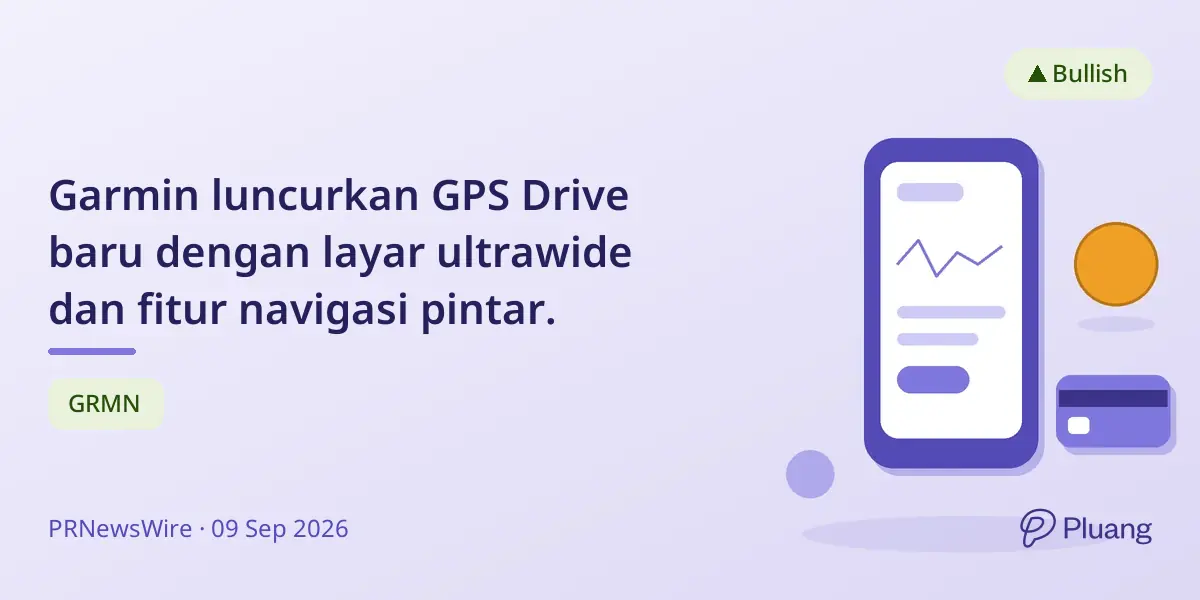 Garmin luncurkan GPS Drive baru dengan layar ultrawide dan fitur navigasi pintar.
