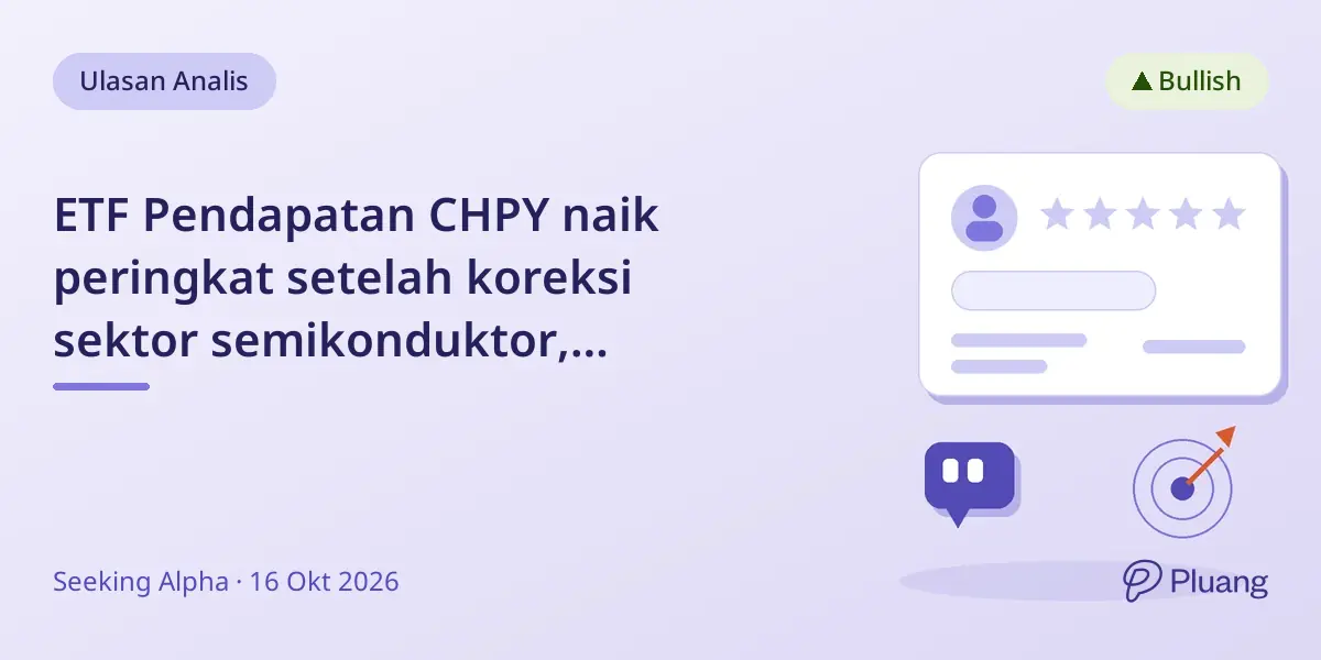 ETF Pendapatan CHPY naik peringkat setelah koreksi sektor semikonduktor, tawarkan hasil 40%+ dengan risiko.