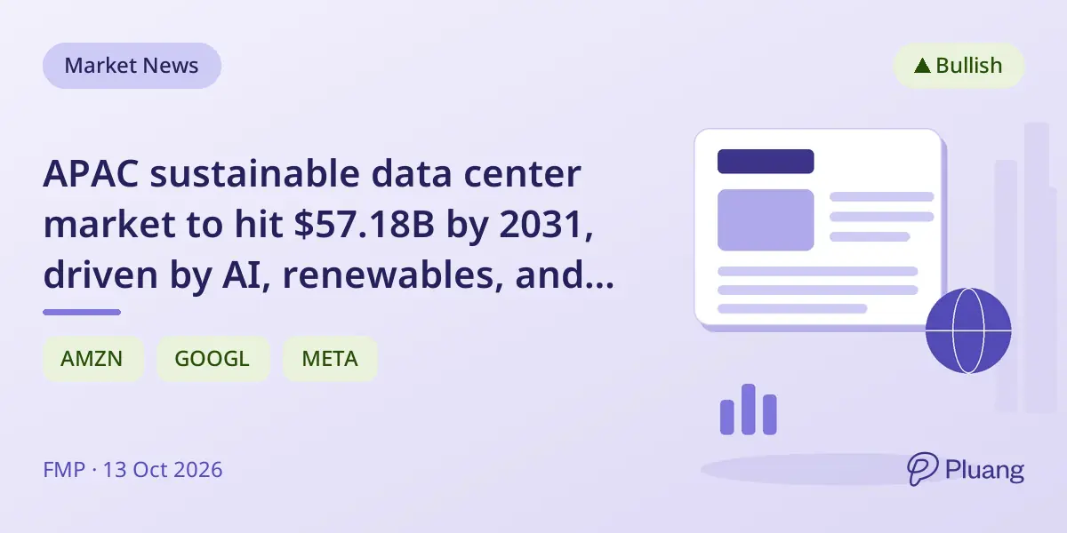APAC sustainable data center market to hit $57.18B by 2031, driven by AI, renewables, and advanced cooling tech.